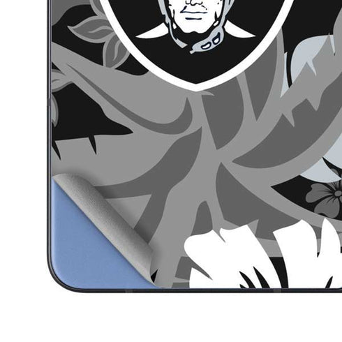 NFL Las Vegas Raiders Tropical Print Galaxy Z Fold5 5G Skin
