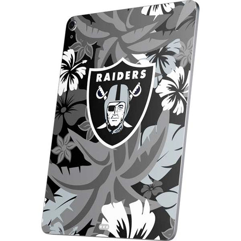 NFL Las Vegas Raiders Tropical Print Apple iPad Air Skin