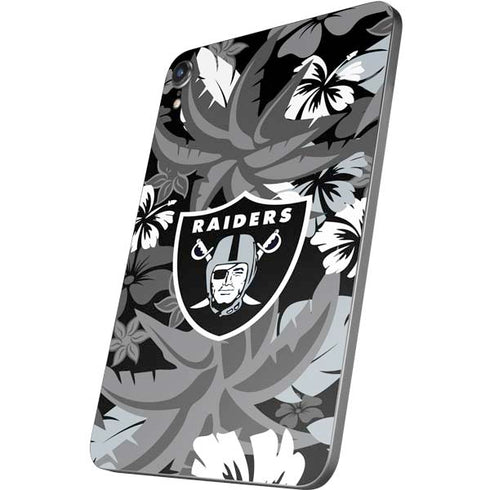 NFL Las Vegas Raiders Tropical Print Apple iPad Mini Skin