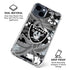 NFL Las Vegas Raiders Tropical Print iPhone 15 Clear Case