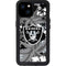 NFL Las Vegas Raiders Tropical Print iPhone 15 Plus Waterproof Case