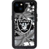 NFL Las Vegas Raiders Tropical Print iPhone 15 Plus Waterproof Case