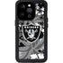 NFL Las Vegas Raiders Tropical Print iPhone 15 Pro Waterproof Case