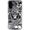 NFL Las Vegas Raiders Tropical Print iPhone 16 Clear Case