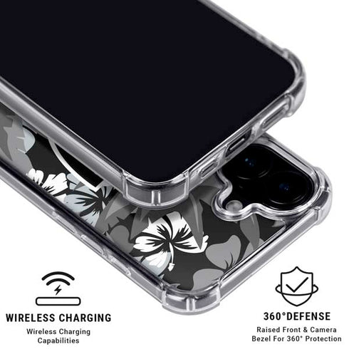 NFL Las Vegas Raiders Tropical Print iPhone 16 MagSafe Case