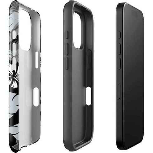 NFL Las Vegas Raiders Tropical Print iPhone 16 Pro Impact Case