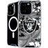 NFL Las Vegas Raiders Tropical Print iPhone 16 Pro Max MagSafe Case