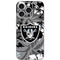 NFL Las Vegas Raiders Tropical Print iPhone 16 Pro Skin