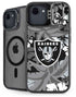 NFL Las Vegas Raiders Tropical Print iPhone 16e Kickstand Case