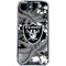 NFL Las Vegas Raiders Tropical Print iPhone 16e Clear Case