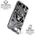 NFL Las Vegas Raiders Tropical Print iPhone 16e Clear Case