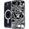 NFL Las Vegas Raiders Tropical Print iPhone 16e MagSafe Case