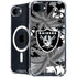 NFL Las Vegas Raiders Tropical Print iPhone 16e MagSafe Case