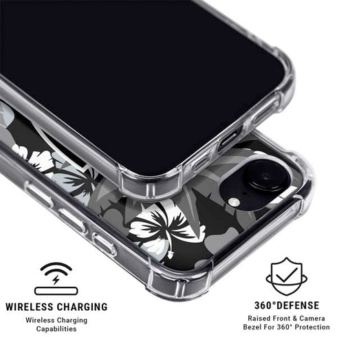 NFL Las Vegas Raiders Tropical Print iPhone 16e MagSafe Case