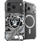NFL Las Vegas Raiders Tropical Print iPhone 18 Pro MagSafe Case
