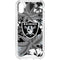 NFL Las Vegas Raiders Tropical Print iPhone XS Clear Case