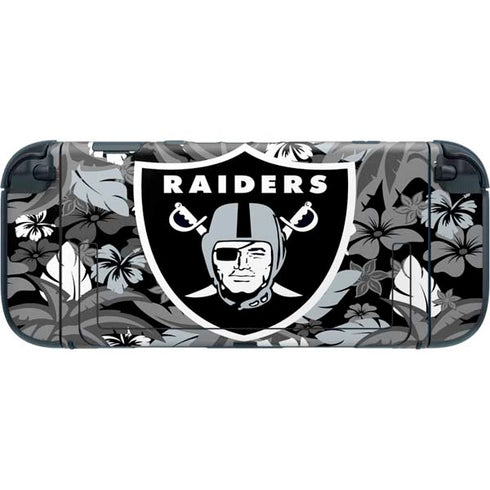 NFL Las Vegas Raiders Tropical Print Nintendo Switch 2 (2025) with Joy-Con Skin