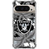 NFL Las Vegas Raiders Tropical Print Pixel 9 Pro XL Clear Case