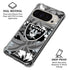 NFL Las Vegas Raiders Tropical Print Pixel 9 Pro XL Clear Case