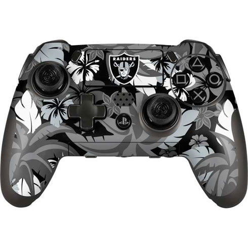 NFL Las Vegas Raiders Tropical Print PlayStation Scuf Vantage 2 Controller Skin