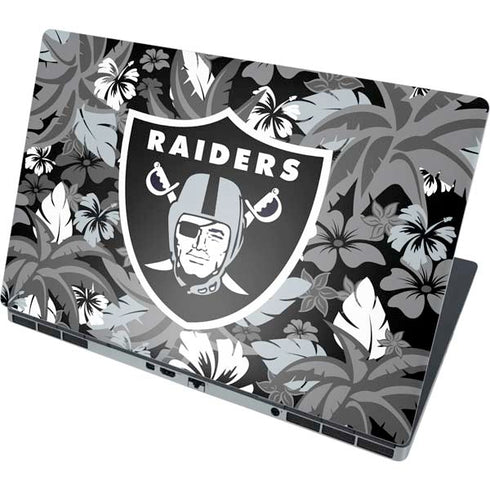 NFL Las Vegas Raiders Tropical Print Dell Precision Skin