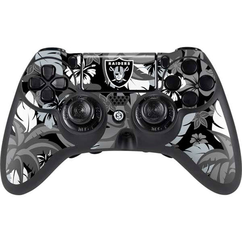 NFL Las Vegas Raiders Tropical Print PlayStation PS4 Skins