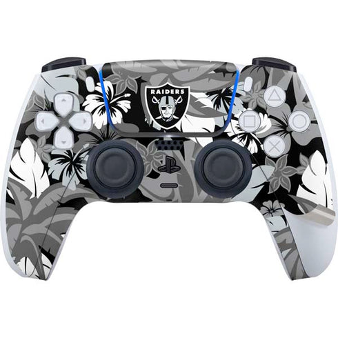 NFL Las Vegas Raiders Tropical Print PS5 Pro Bundle Skin