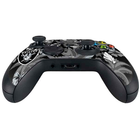 NFL Las Vegas Raiders Tropical Print Xbox Series X Controller Skin