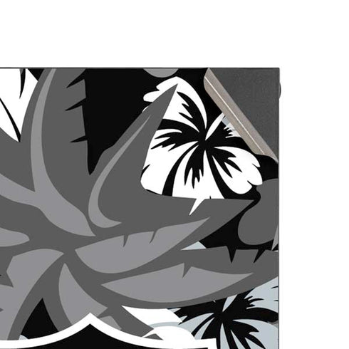 NFL Las Vegas Raiders Tropical Print XBox Series X Digital Edition Console Skin