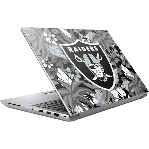 NFL Las Vegas Raiders Tropical Print HP ZBook Fury 16 G10 Skin