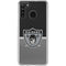 NFL Las Vegas Raiders Vintage Galaxy A21 Clear Case