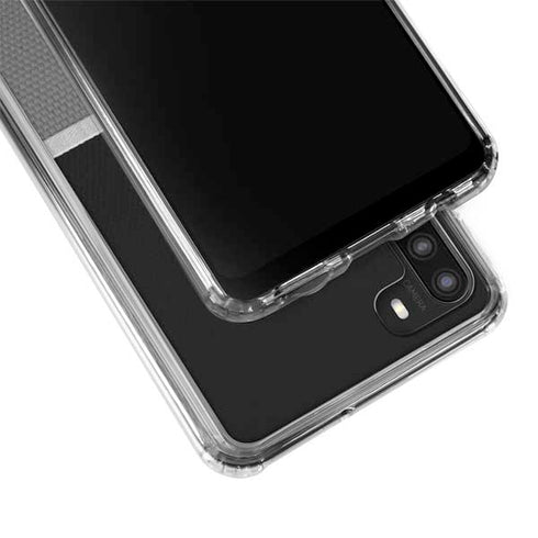 NFL Las Vegas Raiders Vintage Galaxy A21 Clear Case