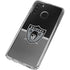 NFL Las Vegas Raiders Vintage Galaxy A21 Clear Case