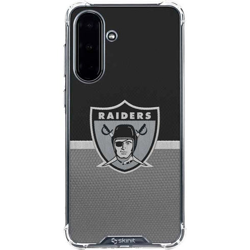 NFL Las Vegas Raiders Vintage Galaxy A36 5G Clear Case