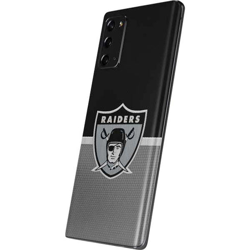 NFL Las Vegas Raiders Vintage Galaxy Note20 5G Skin