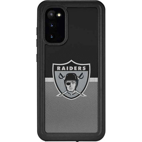 NFL Las Vegas Raiders Vintage Galaxy S20 Waterproof Case