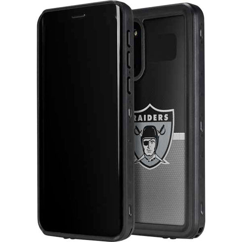 NFL Las Vegas Raiders Vintage Galaxy S20 Waterproof Case