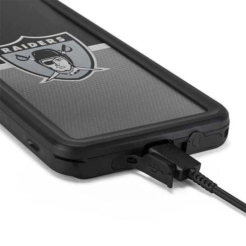 NFL Las Vegas Raiders Vintage Galaxy S20 Waterproof Case