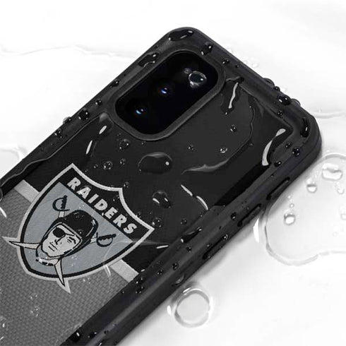 NFL Las Vegas Raiders Vintage Galaxy S20 Waterproof Case