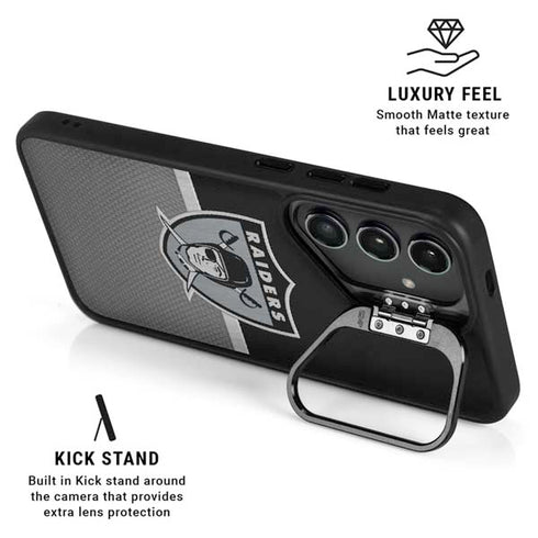 NFL Las Vegas Raiders Vintage Galaxy S24 FE Kickstand Case