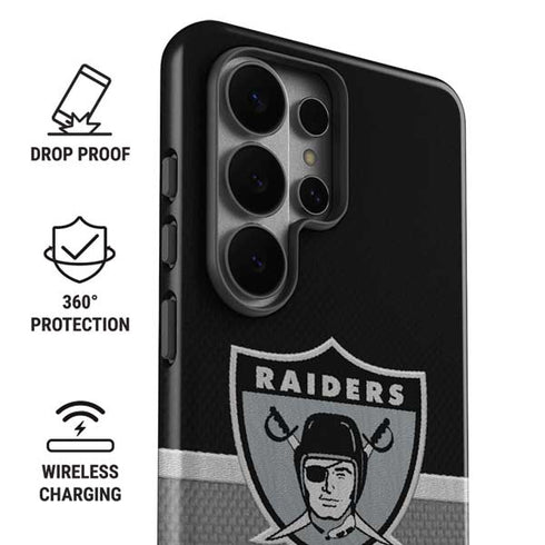 NFL Las Vegas Raiders Vintage Galaxy S26 Ultra Impact Case