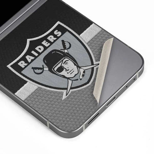 NFL Las Vegas Raiders Vintage Galaxy Z Flip6 Skin