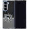 NFL Las Vegas Raiders Vintage Galaxy Z Fold5 5G Clear Case