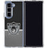 NFL Las Vegas Raiders Vintage Galaxy Z Fold5 5G Clear Case