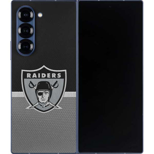 NFL Las Vegas Raiders Vintage Galaxy Z Fold6 Skin