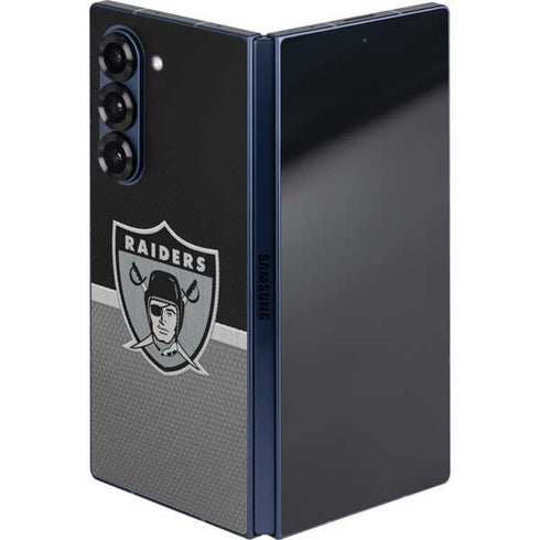 NFL Las Vegas Raiders Vintage Galaxy Z Fold6 Skin