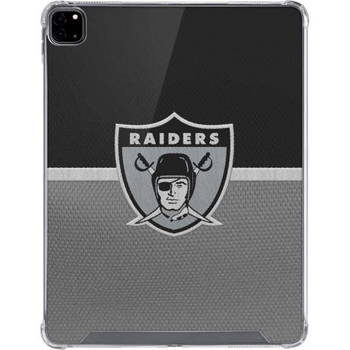 NFL Las Vegas Raiders Vintage iPad Pro 12.9in (2020) Clear Case