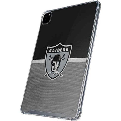 NFL Las Vegas Raiders Vintage iPad Pro 12.9in (2020) Clear Case