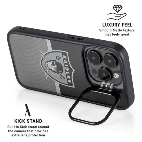 NFL Las Vegas Raiders Vintage iPhone 13 Pro Max Kickstand Case