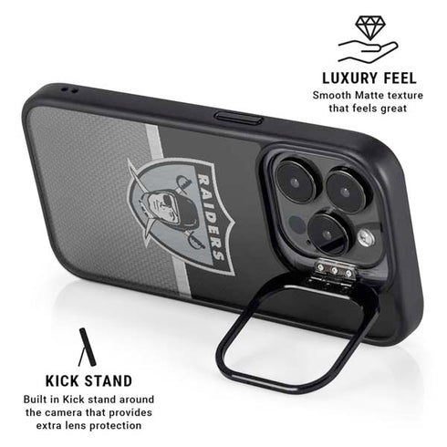 NFL Las Vegas Raiders Vintage iPhone 14 Pro Kickstand Case